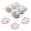 NEWBaking Moulds Network Rabbit Shape Silicone Mousse Dessert Mold Cake Decorating Tools Jelly Candy Chocolate Ice Cream Molds RRB12605