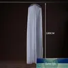 Long 160/180/200cm Transparent Soft Tulle Housse anti-poussière pour la maison Vêtements Robe de mariée Vêtement Robe de mariée Protecteur Maille Fil Usine prix expert design Qualité