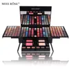 Ögonskugga 180 färger Pallete Makeup Shimer Matte Ögonskuggor Natural Blusher Power Make Up Palette Disting Eyeshadow