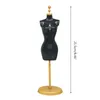 Haken Schienen 16 Puppenhauszubehör Mannequin Display Halter Kleid Kleidung Kleid Modell Ständer für Puppe Kinder Mädchen Prentend Play 3376341