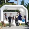 Anpassad 2021 nydesignad vit uppblåsbar bröllop jumper studsa hus bouncy hoppande slott utomhus vuxna och barnleksaker för p224w