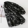 Foulards 2021 tête écharpe femmes hiver Allmatch noir coton lin Long châle doux mousseline de soie Hijab couverture Poncho6267853268G