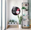 Kerstmis houten aanbieding thuis muur rood fruit rooster huisnummer vakantie decoratie ornamenten hanger geschenk ornamenten w3