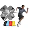 Running Chute Justerbar Utomhus Speed ​​Training Resistens Parachute Sport Utrustning Paraply Bodybuilding