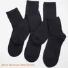 Brand Men's Black Business Casual Breathable Spring Autumn Male Crew Socks Meias Sale Sokken Size38-45