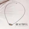 Anhänger Halsketten Verkauf von Schmuck Großhandel Bunter Ring Retro Vielseitige lange Halskette Weibliche europäische und amerikanische exotische Pulloverkette