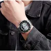 Montres de sport hommes solaire Led montre à Quartz numérique hommes horloge pleine acier étanche montre-bracelet relojes hombre 2019 SKMEI X0524