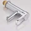 Bathroom Sink Faucets SHAI Single Handle Basin Faucet Brass Vessel Chrome Finish Cold And Water Mixer SH27133548323