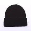 Berets Personality Women's Knitted Beanies High Quality Unisex Lazy Hats Female Flexible Soft Winter Women Wool Knit Skullies &