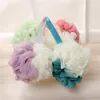 50 Gram Loofah Kąpiel Gąbka Mesh Pouf Double Colors Mix Loofa Puff Scrubber Exfoliate z akcesoriami kosmetycznych