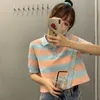 T-shirt féminin BM T-shirt étudiant féminin coréen harajuku Âge de l'âge à manches courtes à manches courtes pour femmes