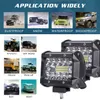 1 stks Auto Werklamp Spotlight Off-Road Truck Ship Motorcycle Bright Led Modified Lights Auto Waterdichte IP67 6000K Spot Beam Lamp Floodlight