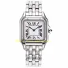 Top Quality 4 Style Classic Women's Watches Women 27mm Quartz Roman Dial Rostfritt Steel Yellow Gold Rose Ladies Armband Dre2394