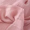Summer 100% Cotton Gauze Sleepwear Dress Women Solid Sexy Nightgowns Sleeveless Sleep Tops Female Nightie Plus Size Homewear 210831