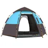 Tents And Shelters 4-6 Person Hexagon Automatic Tent,Outdoor Waterproof -Up Quickly Setup Camping Tent For Family Party Beach Hiking Trav