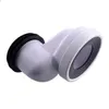 Badezubehör -Set PVC 100 mm Offset Toilette WC Fehlgerichtete Pfanne Stecker Schalthebel Glattes Bodenrohr