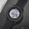 Eenvoudige mode elektronische horloge luxe led digitale militaire sport polshorloge heren siliconen band waterdichte casual horloges opnieuw