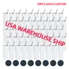 USA Warehouse !!! 20oz sublimering blank mager tumbler med metall halm och svart bottenkåpa sublimerabelt rostfritt stål smala tumblers ingen tapper rak kopp