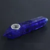 Tuyau Hexagonal en pierre de fusion bleue raffinée, étui à cigarettes en cristal spécial, produits cadeaux, vente directe d'usine