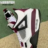 Paris Jumpman 4 4S мода обуви мужские женские подлинные баскетбольные туфли