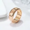 Bague de fiançailles de créateur de mode hématite pour homme femme bijoux unisexe 8 couleurs accessoires cadeaux