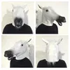 Party Maski Realistyczne Maska Ryby Koń Halloween Head Creepy Animal Costume Theater Prank Crazy Decor