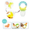 2021 Pacifier Newborn Safe Baby Building Pacifier Fruit Regetive Feiter Beather Keather Trainning Beathering Tool Fire Food Feeder Bell Toy