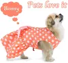 Gül Prenses Elbiseler Köpek Giyim Köpekler Elbise Güzel Yay Ile Köpek Askı Etek Çilek Kiraz Limon Pet Giysileri Düğün Etekler Için Küçük Köpek Kız Kırmızı A23