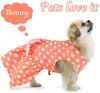 Rose prinses jurken hond kleding honden jurk met mooie boog puppy jarretel rok aardbei cherry citroen huisdier kleding bruiloft rokken voor klein doggy meisje rode A23