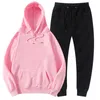 Men's Tracksuits 2022 Women's Pure Color Pullover Pants Autumn And Winter Fashion Suit Simple Comfortable