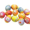 Easter PU Egg Children's Party Gifts Accessories 12pcs/bag Cute Patterns Rabbit Pinched Egg Decompression Extrusion Toys