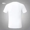 HERR casual Herr Designer hip-hop Pikétröja T-shirts Bokstavstryck kortärmad vit krage sommar Polos Toppar T-shirt M-xxxl svart 36