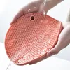 Round Heat Resistant Rubber Mat Cup Coasters Multifunction Anti slip Dish Drying Holder Mats Tableware Placemat Honeycomb Texture LLA7161