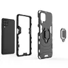 Car Holder Magnet Suction Hybrid Cases For Samsung Galaxy A82 A22 S21 FE Ultra Plus A32 5G A20S Hard PCTPUFinger Ring Defender M3273504