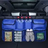 Organisateur de voiture, organisateur de bottes, protection de dossier de siège, multi-poches, rangement de voyage pour enfants, tissu Oxford bien rangé