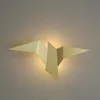 Lampa ścienna Creative Background Deco Nowoczesne Proste Aisle Modelowanie Light Silving Room Sypialnia Lampy ptaków nocnych
