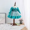 Babymeisje Spanje Baljurk Peuter Lolita Prinses Jurken voor meisjes Smock jurk kinderen Kerstjaar kleding 210615