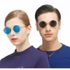 Óculos de sol Vega polarizado 80s 90s retro óculos redondos homens mulheres metal vintage pequeno hippie círculo lentes 80241496168