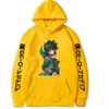 My Hero Academia Sweats à capuche Sweat-shirt d'hiver à la mode avec capuche Vêtements unisexes Y211118