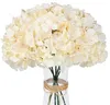 Simulation Hortensien Rot Weiß Rosa Künstliche Seidenblume Dekoration DIY Hochzeit Blumendekor RRD13024