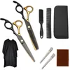 Hairdressing Scissors Hair Clippers Professional Barber Cutting Thinning Cape Barbershop Hairs cut Shears Scissor for Hairdressers Set Kit