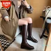 maman studiolee petites bottes de camélia de vent parfumées femme mais genou extensible retour fermeture éclair chevalier