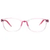 Lunettes lunettes mignon Flexible rose clair bleu noir cristal plastique titane mode garçon fille monture optique lunettes G129 monture de lunettes de soleil