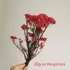 20g / 꽃다발, 2Bouquet, 보존 된 마일 꽃, 말린 작은 꽃 DIY 화환 꽃 크리스마스 할로윈, 웨딩 파티 홈 장식 211122