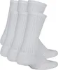 Calcetines de entrenamiento de los hombres de la más alta calidad Calcetines deportivos 100% algodón grueso grueso gris medias negras combinación