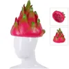 Halloween Festival Cap Funny Simulation Props Costume Ball Cute Party Hat Dragon Fruit Christmas Cosplay Masquerade Dress Up SH1903414298