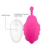 Stimulator clitoral portable Invisible SILENT PALIANT VIBRATEUR SANS WIRESS RÉMOIRE VIBRATION EGF SEXE JOUET