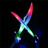 Outdoor Activities Toy Lightsaber Gift Light Up Ninja Swords Motion Sound Flashing Pirate Buccaneer Sword Kids LED Flashing Glow Stick Party Favors
