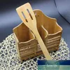 5 Stuk Set Bamboe Spatel Utensil Keuken Houten Koken Gereedschap Non-Stick Hittebestendige Werktuigen Lepel Spatel Mixing # 451 Fabriek Prijs Expert Design Quality