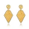 Boucles d'oreilles de mode coréennes Stud Metal Dot Women Jewelry Golden Geometric